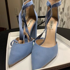 Steve Madden blue heels